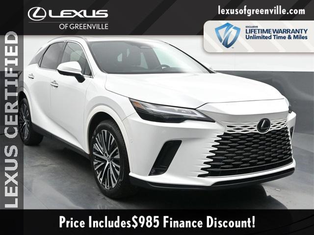 used 2024 Lexus RX 350 car, priced at $57,995