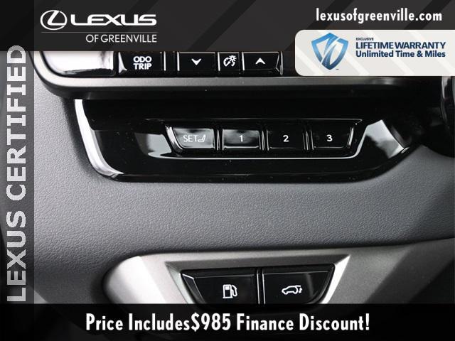 used 2024 Lexus RX 350 car, priced at $57,995