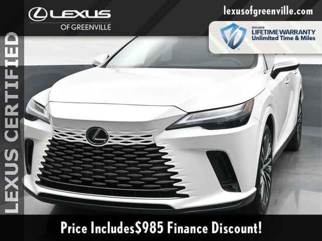 used 2024 Lexus RX 350 car, priced at $57,995