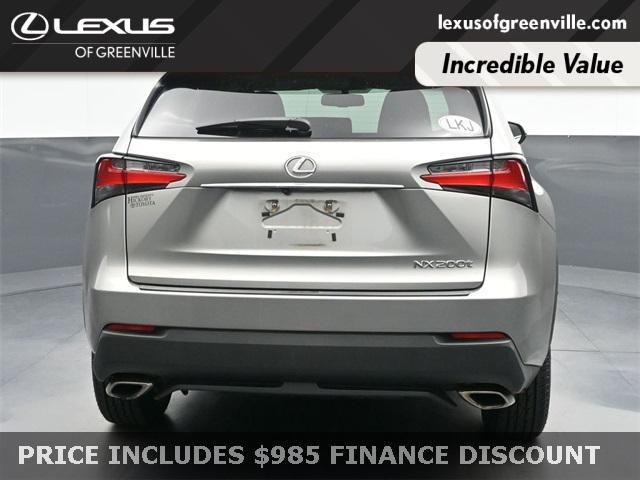 used 2017 Lexus NX 200t car, priced at $20,998