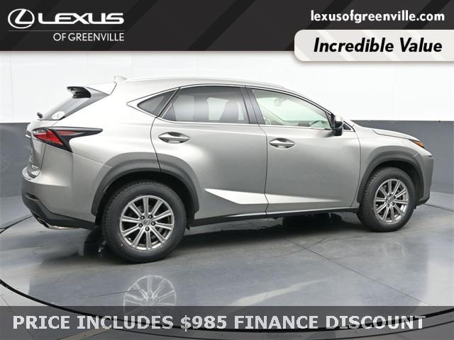 used 2017 Lexus NX 200t car, priced at $20,998