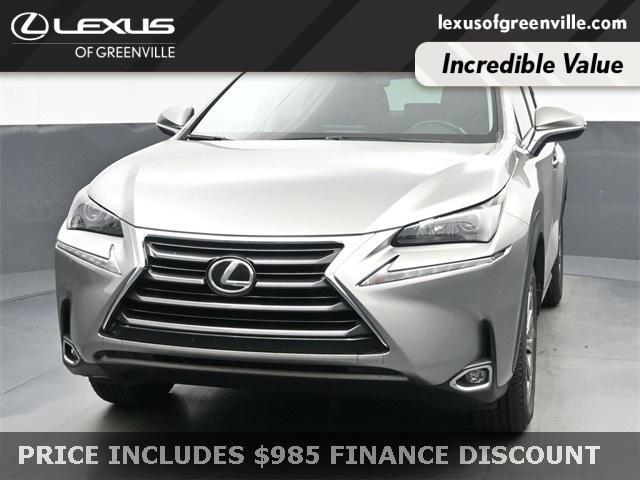 used 2017 Lexus NX 200t car, priced at $20,998