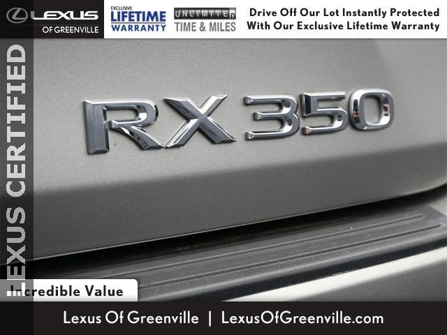 used 2022 Lexus RX 350 car, priced at $46,998