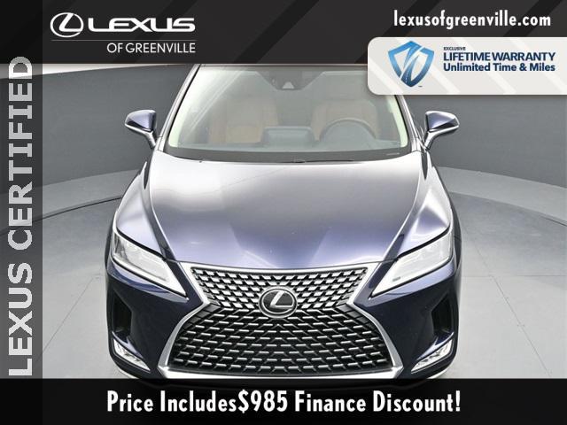 used 2022 Lexus RX 350 car, priced at $39,998