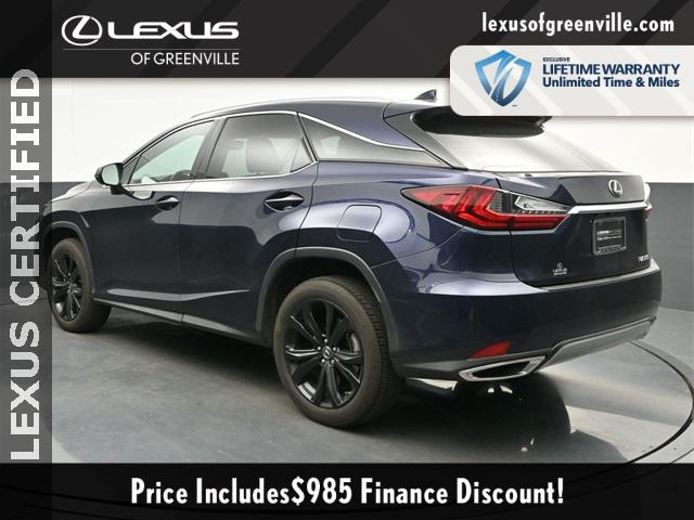 used 2022 Lexus RX 350 car, priced at $39,998
