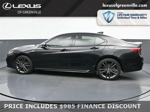 used 2020 Acura TLX car, priced at $28,598