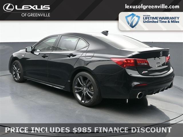 used 2020 Acura TLX car, priced at $28,598
