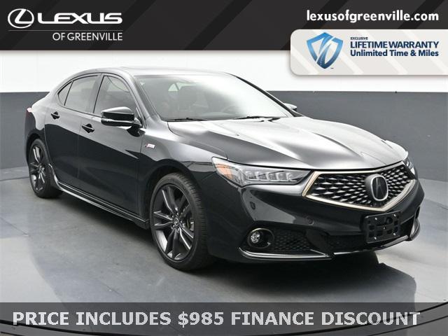 used 2020 Acura TLX car, priced at $28,598