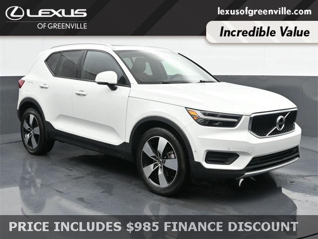 used 2019 Volvo XC40 car, priced at $19,998