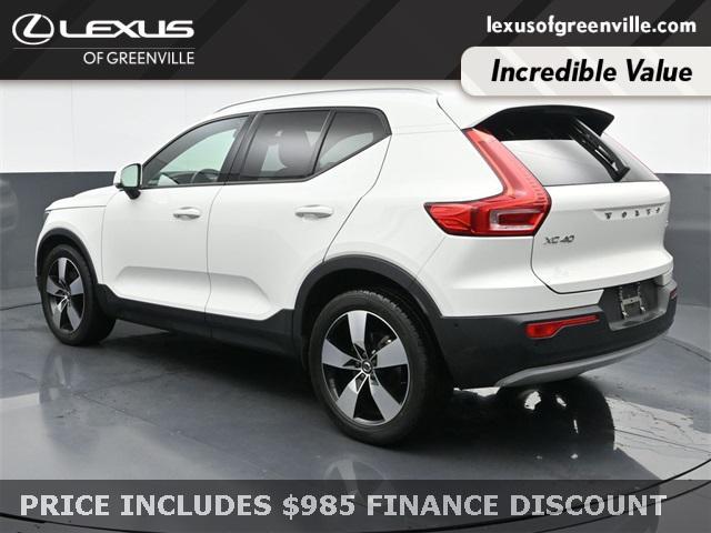 used 2019 Volvo XC40 car, priced at $19,998