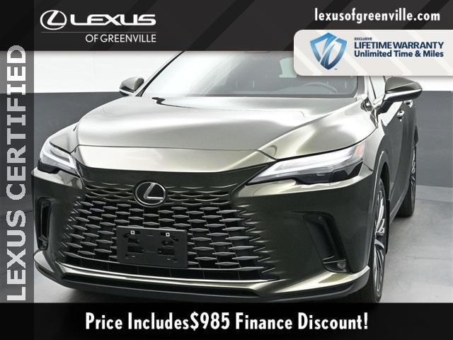 used 2023 Lexus RX 350 car, priced at $53,998