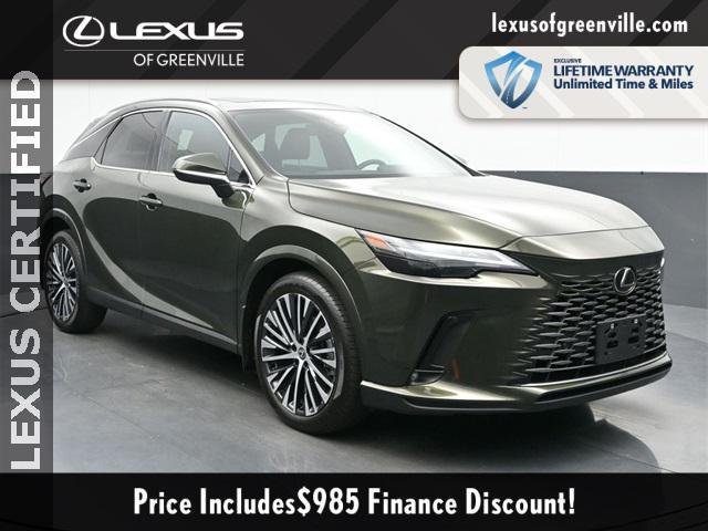 used 2023 Lexus RX 350 car, priced at $53,998