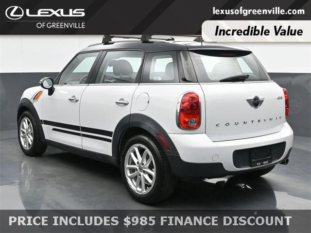 used 2015 MINI Countryman car, priced at $6,998