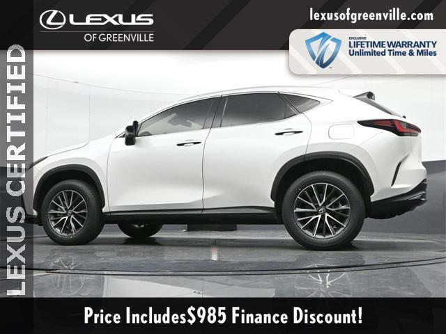 used 2024 Lexus NX 250 car, priced at $44,598