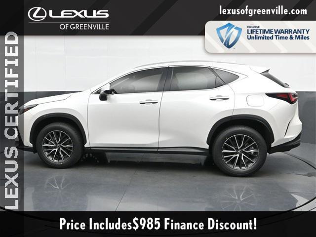 used 2024 Lexus NX 250 car, priced at $44,598