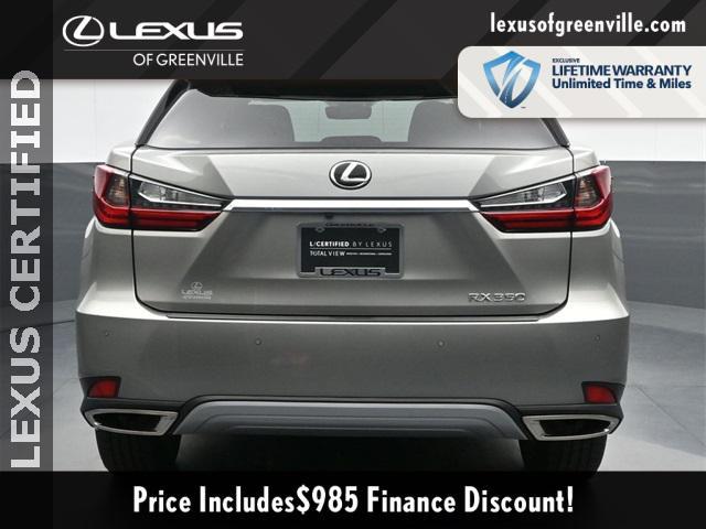 used 2020 Lexus RX 350 car, priced at $35,998