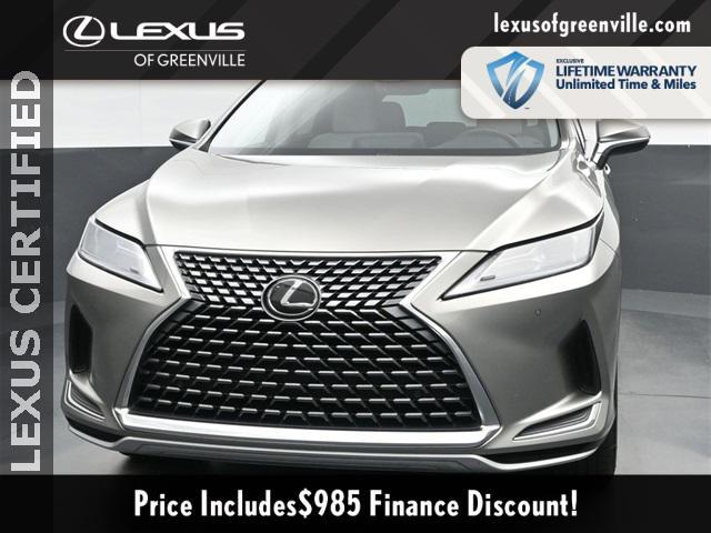 used 2020 Lexus RX 350 car, priced at $35,998