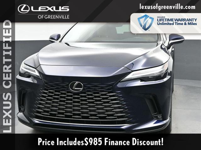 used 2023 Lexus RX 350 car, priced at $47,998