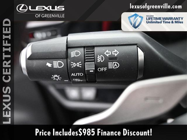 used 2023 Lexus NX 350 car, priced at $43,598