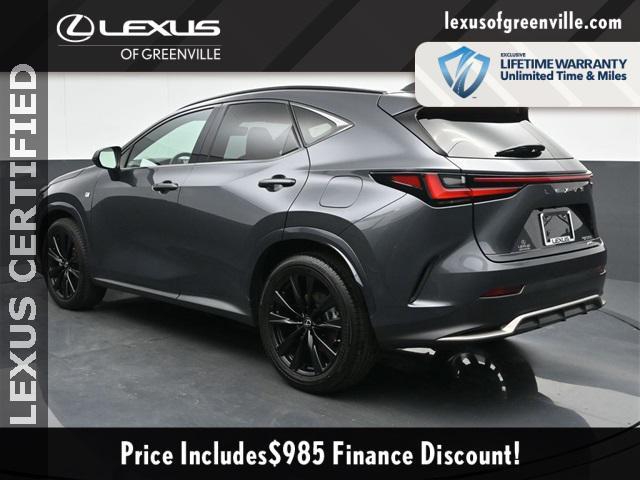 used 2023 Lexus NX 350 car, priced at $43,598