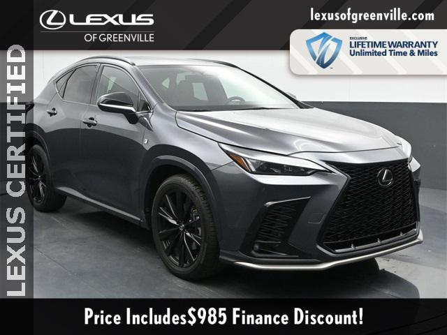 used 2023 Lexus NX 350 car, priced at $43,598