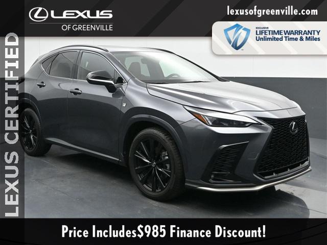 used 2023 Lexus NX 350 car, priced at $43,598