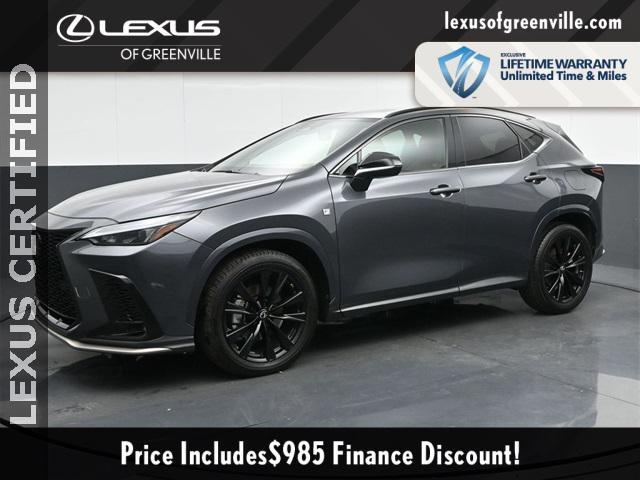 used 2023 Lexus NX 350 car, priced at $43,598