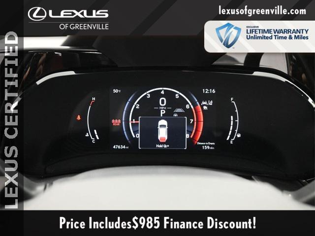 used 2023 Lexus NX 350 car, priced at $43,598