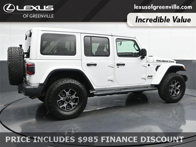 used 2018 Jeep Wrangler Unlimited car, priced at $30,598