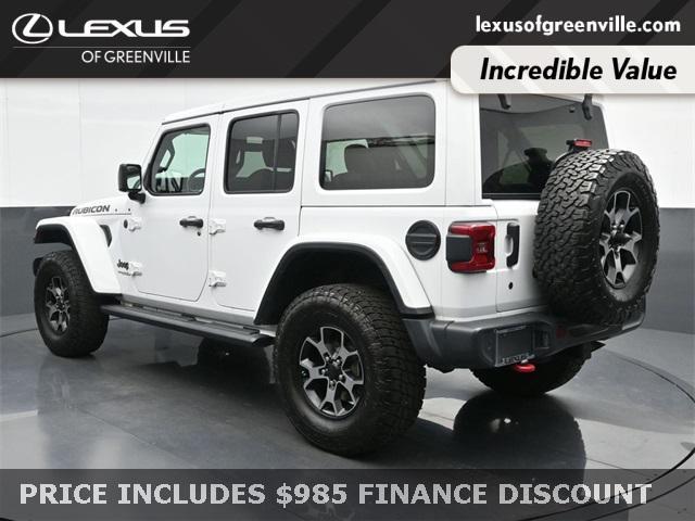 used 2018 Jeep Wrangler Unlimited car, priced at $30,598