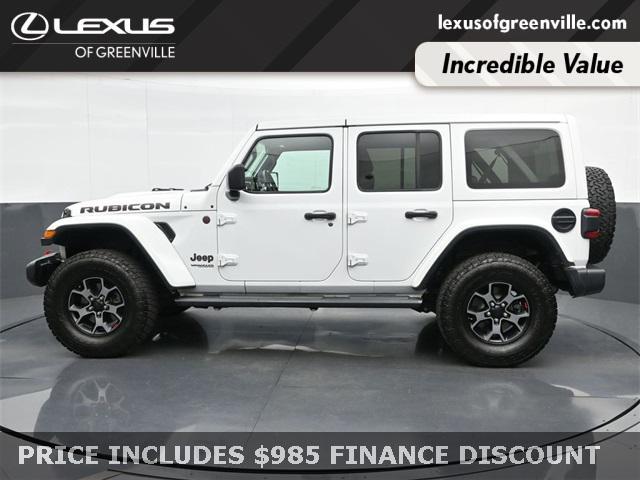 used 2018 Jeep Wrangler Unlimited car, priced at $30,598