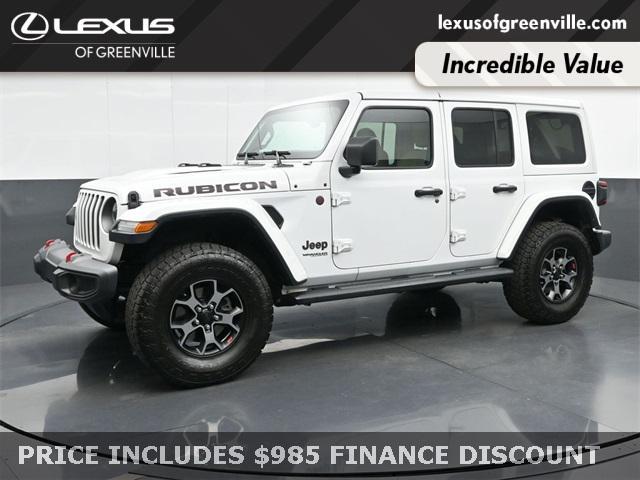 used 2018 Jeep Wrangler Unlimited car, priced at $30,598