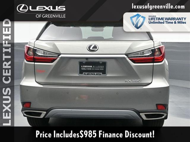 used 2022 Lexus RX 350 car, priced at $47,998