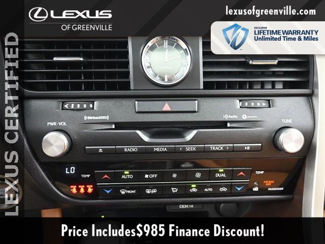 used 2022 Lexus RX 350 car, priced at $47,998