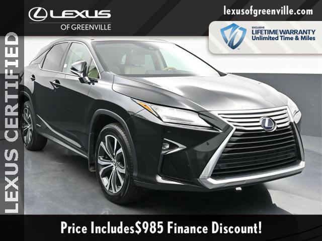 used 2019 Lexus RX 450h car, priced at $33,998