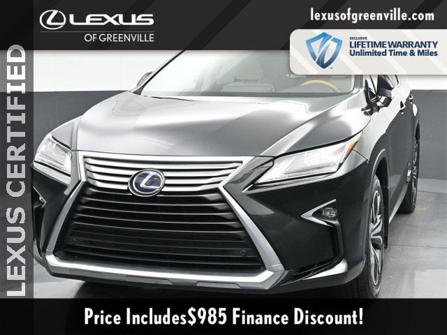 used 2019 Lexus RX 450h car, priced at $33,998