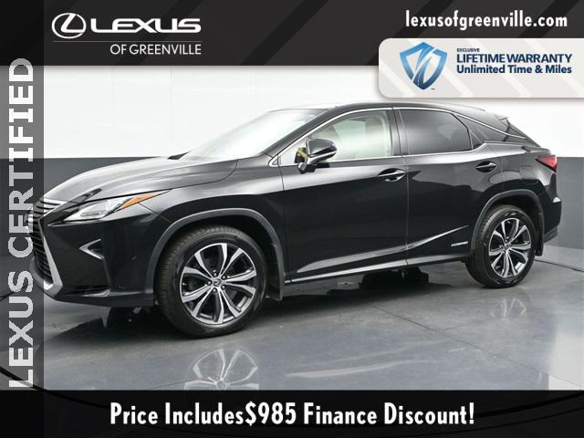 used 2019 Lexus RX 450h car, priced at $33,998