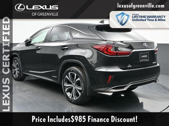 used 2019 Lexus RX 450h car, priced at $33,998