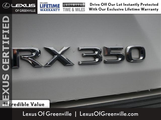 used 2022 Lexus RX 350 car, priced at $42,998