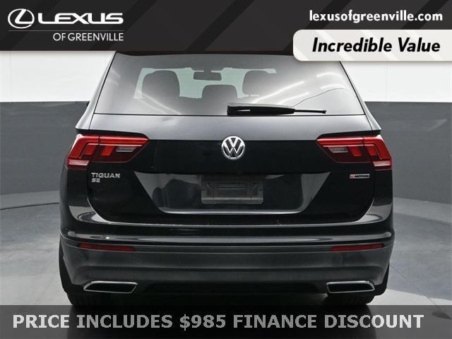 used 2019 Volkswagen Tiguan car, priced at $10,998