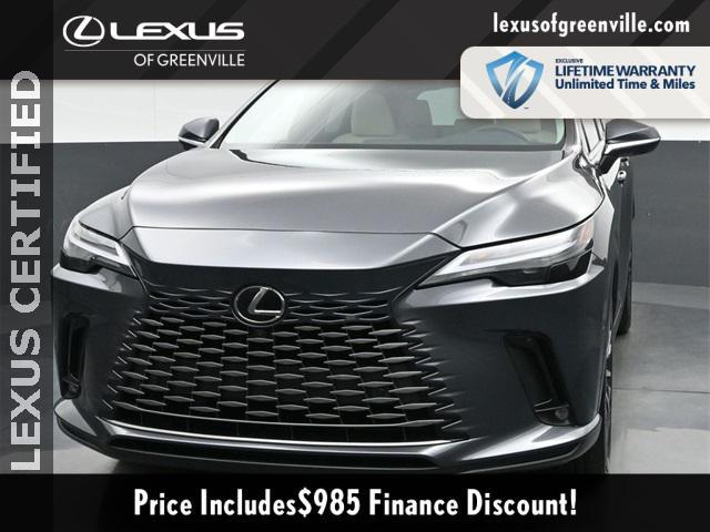 used 2024 Lexus RX 350 car, priced at $55,598