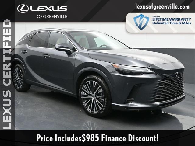 used 2024 Lexus RX 350 car, priced at $55,598