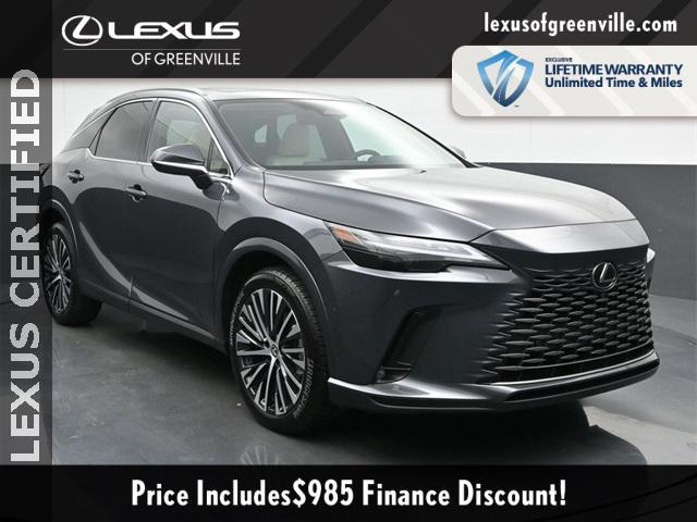 used 2024 Lexus RX 350 car, priced at $55,598