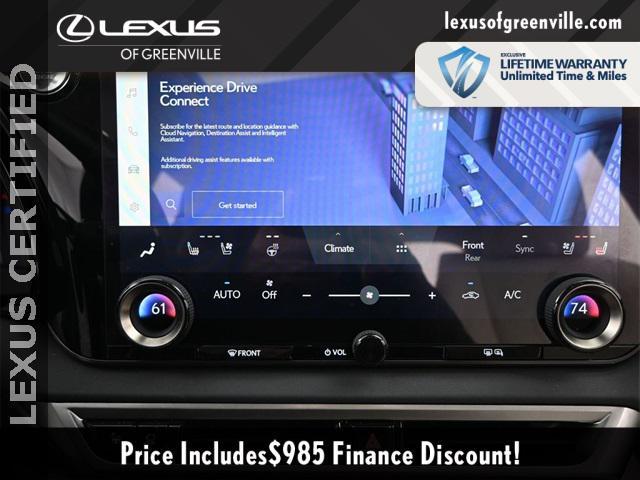 used 2024 Lexus RX 350 car, priced at $55,598