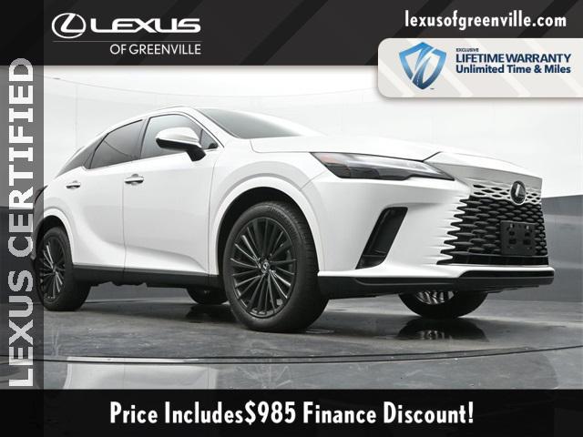 used 2024 Lexus RX 350 car, priced at $52,598