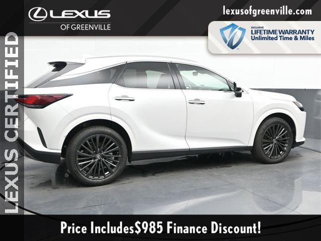 used 2024 Lexus RX 350 car, priced at $52,598