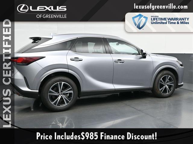 used 2025 Lexus RX 350 car, priced at $52,998