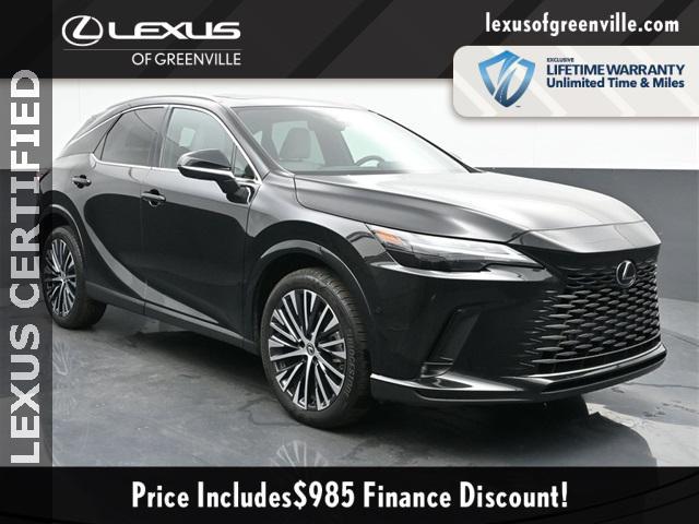 used 2024 Lexus RX 350 car, priced at $53,998