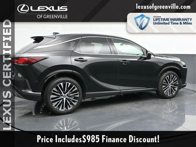 used 2024 Lexus RX 350 car, priced at $53,998