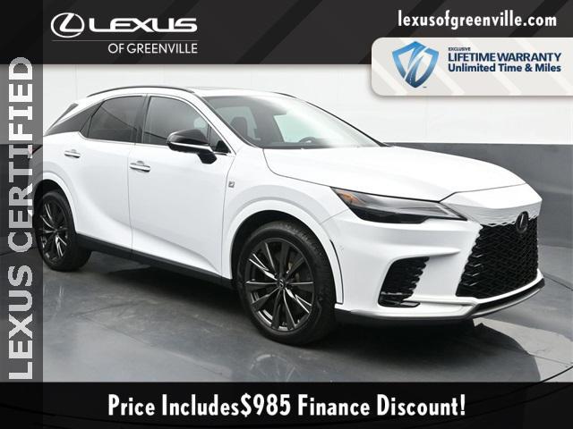 used 2024 Lexus RX 350 car, priced at $60,598